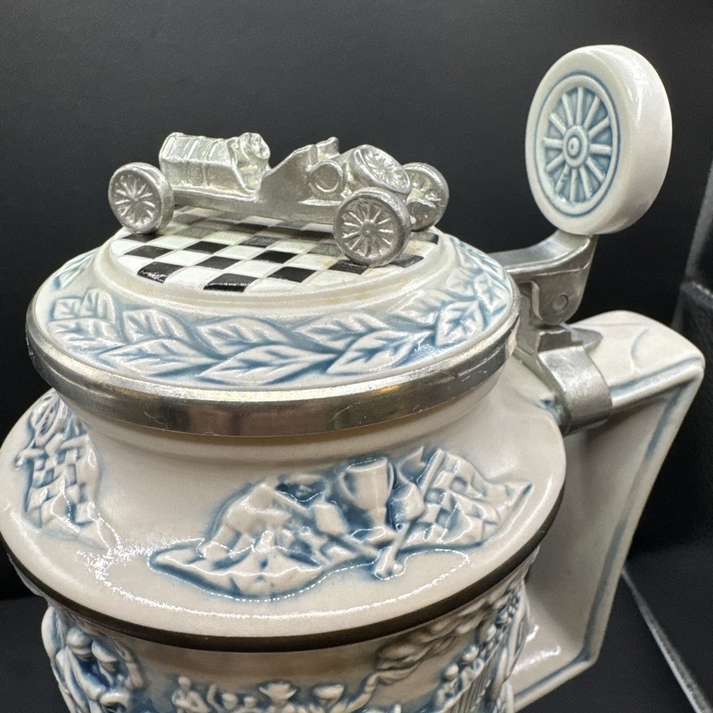 Handcrafted Racing Car Stein by Avon - Picture 2 of 13